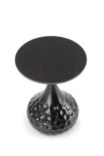 Стол журнальный HALMAR VERDE черный мрамор/черный