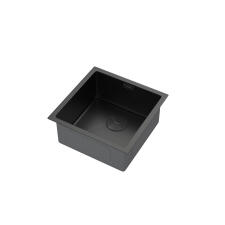 Мойка ARFEKA ECO AR 450*450 POP-UP BLACK PVD NANO DECOR VOLCANIC ROCK