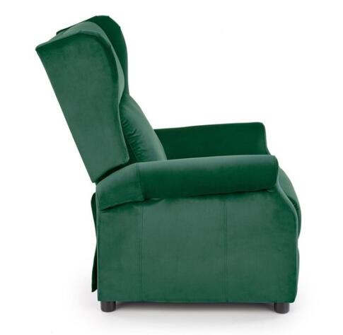 Кресло HALMAR AGUSTIN 2 раскладное, темно-зеленый