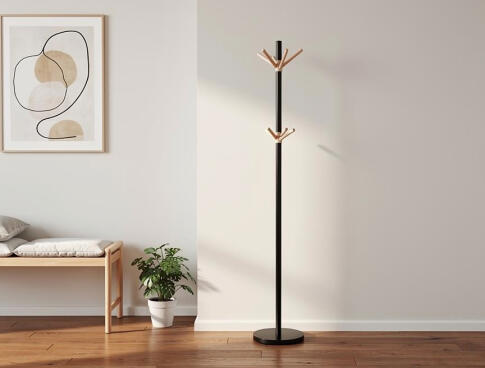 Вешалка SIGNAL UNO черный/бук