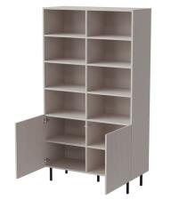 Стеллаж HALMAR PAXOS REG-1 кашемир/черный Стеллаж HALMAR PAXOS REG-1 кашемир/черный