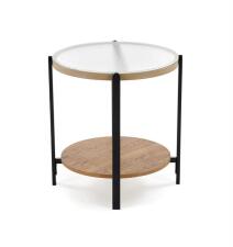 Стол журнальный HALMAR KAMALA S натуральный/черный