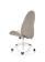 Кресло компьютерное HALMAR FALCAO серый/белый