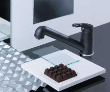 Смеситель для кухни Omoikiri Tateyama-S-BL черный