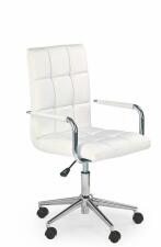 Кресло компьютерное HALMAR GONZO 2 белый/хром