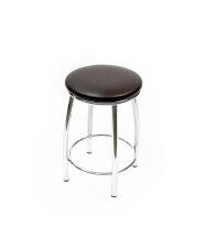 Табурет ВВР Премиум шоколад/хром, экокожа