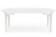 Стол обеденный HALMAR SORBUS белый/белый 100-200/100