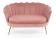 Софа HALMAR AMORINITO XL светло-розовый/золотой