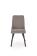 Стул HALMAR K561 серый/черный