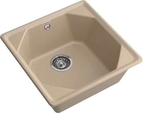 Кухонная мойка GRANFEST UNIQUE U-500 песочный