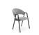 Стул HALMAR K473 серый/черный