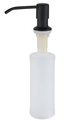 Дозатор GRANFEST QUARZ Круглый Z-5001 черный