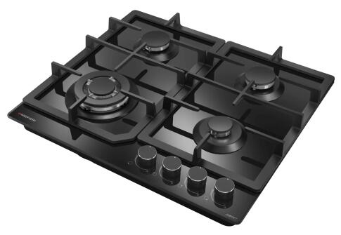 Варочная панель газовая MEFERI MGH604BK GLASS COMFORT