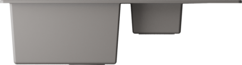 Кухонная мойка Omoikiri Daisen 78-2T GR Tetogranit/leningrad grey