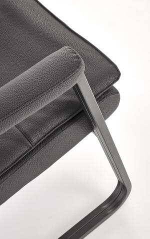 Кресло компьютерное HALMAR ADRIANO SKID черный