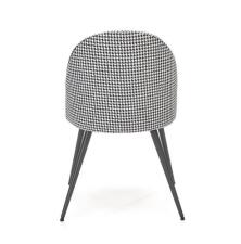 Стул HALMAR K478 черный/белый