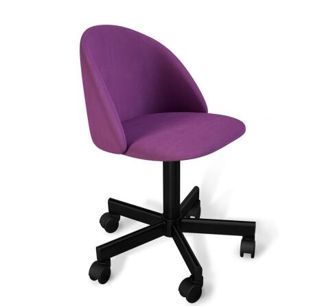 Кресло компьютерное Sheffilton SHT-ST35/S120М ягодное варенье/черный муар