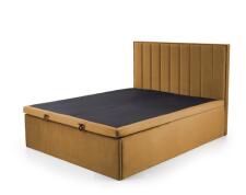 Кровать HALMAR ASENTO горчичный, 160/200