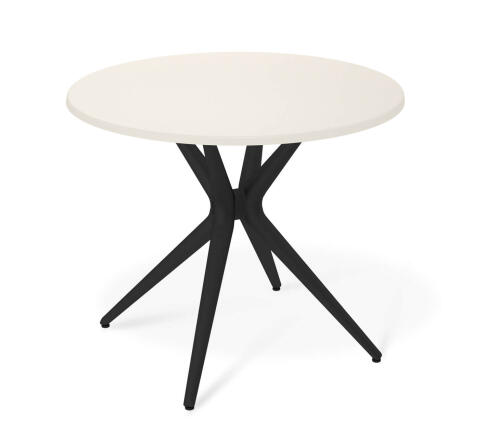 Стол Sheffilton SHT-TU30/TT46 90 черный/молочный