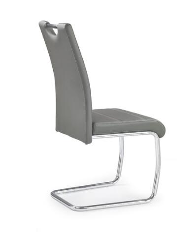 Стул HALMAR K211 серый/хром