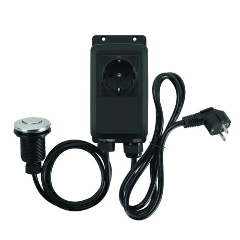 Измельчитель пищевых отходов MEFERI MFD750 PUSH COMFORT с пневмокнопкой