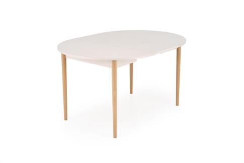 Стол обеденный HALMAR PIVOT кашемир/натуральный 102-142/102