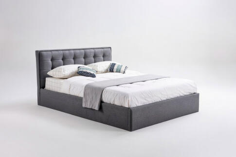 Кровать HALMAR PADVA серый, 160/200