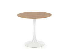 Стол обеденный HALMAR STING натуральный/белый 80/73