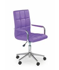 Кресло компьютерное HALMAR GONZO 2 фиолетовый/хром