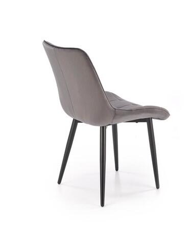 Стул HALMAR K580 серый/черный