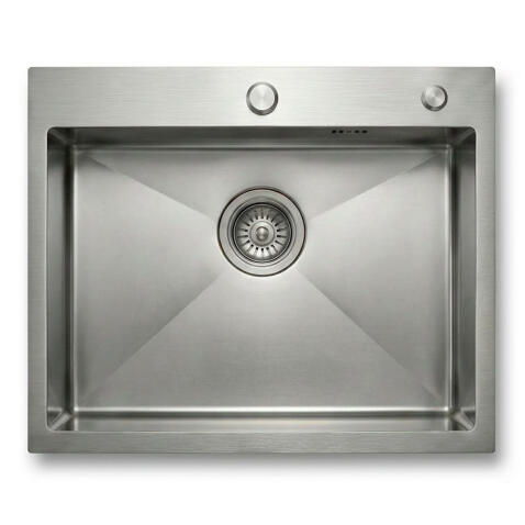 Кухонная мойка из нержавейки BLANTEK FS-5848S Brushed ECO