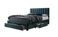 Кровать HALMAR GRACE темно-зеленый, 140/200