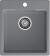 Кухонная мойка GRANFEST URBAN UR-644 темно-серый
