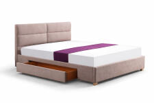Кровать HALMAR MERIDA бежевый, 160/200