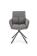 Стул HALMAR K495 серый/черный, поворотный