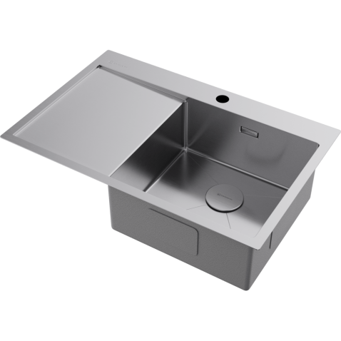 Кухонная мойка из нержавейки Omoikiri Akisame 78-IN-R нержавеющая сталь