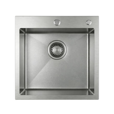 Кухонная мойка из нержавейки BLANTEK LS-5050ST Stone texture