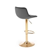 Стул барный HALMAR H120 темно-серый/золотой