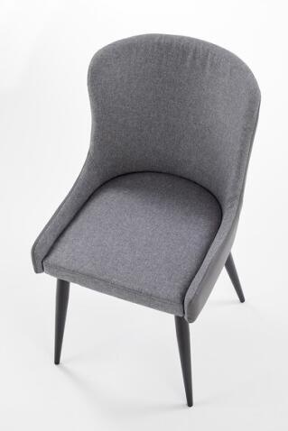 Стул HALMAR K333 темно-серый/светло-серый/черный
