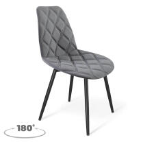 Стул Sheffilton SHT-ST29-С20/S950-VP стальной серый/черный муар, поворотный Стул Sheffilton SHT-ST29-С20/S950-VP стальной серый/черный муар, поворотный