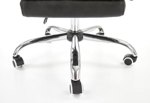 Кресло компьютерное HALMAR ALVIN черный/хром