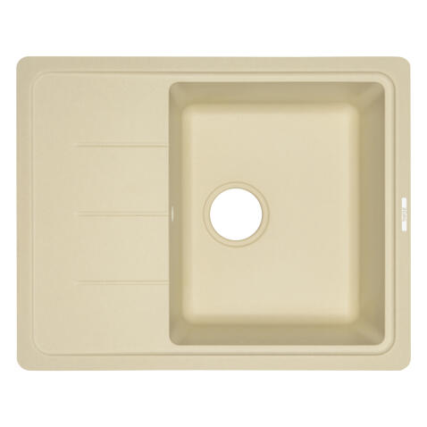 Мойка ZORG Torino 62 слоновая кость