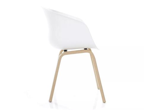 Стул SIGNAL EGO белый/дуб