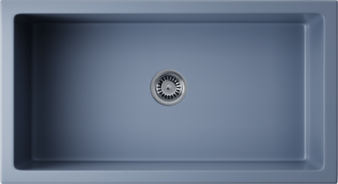 Кухонная мойка из керамики Omoikiri Mikura 83-SB Natceramic/smoky blue