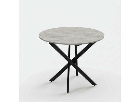 Стол ВВР Орион раздвижной, каспий серый/черный, пластик Стол ВВР Орион раздвижной, каспий серый/черный, пластик