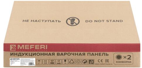 Варочная панель индукционная с инвертором MEFERI MIH302BK COMFORT PLUS