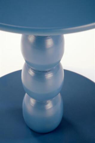 Стол журнальный HALMAR CIRILLA голубой