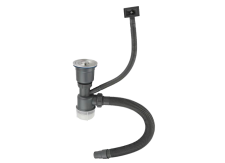 Кухонная мойка из нержавеющей стали GRANFEST METAL 7545 PVD графит