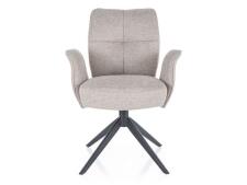 Стул SIGNAL WING Brego 31 светло-бежевый/черный, поворотный