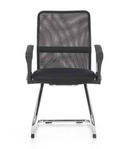 Кресло компьютерное HALMAR VIRE SKID черный/хром